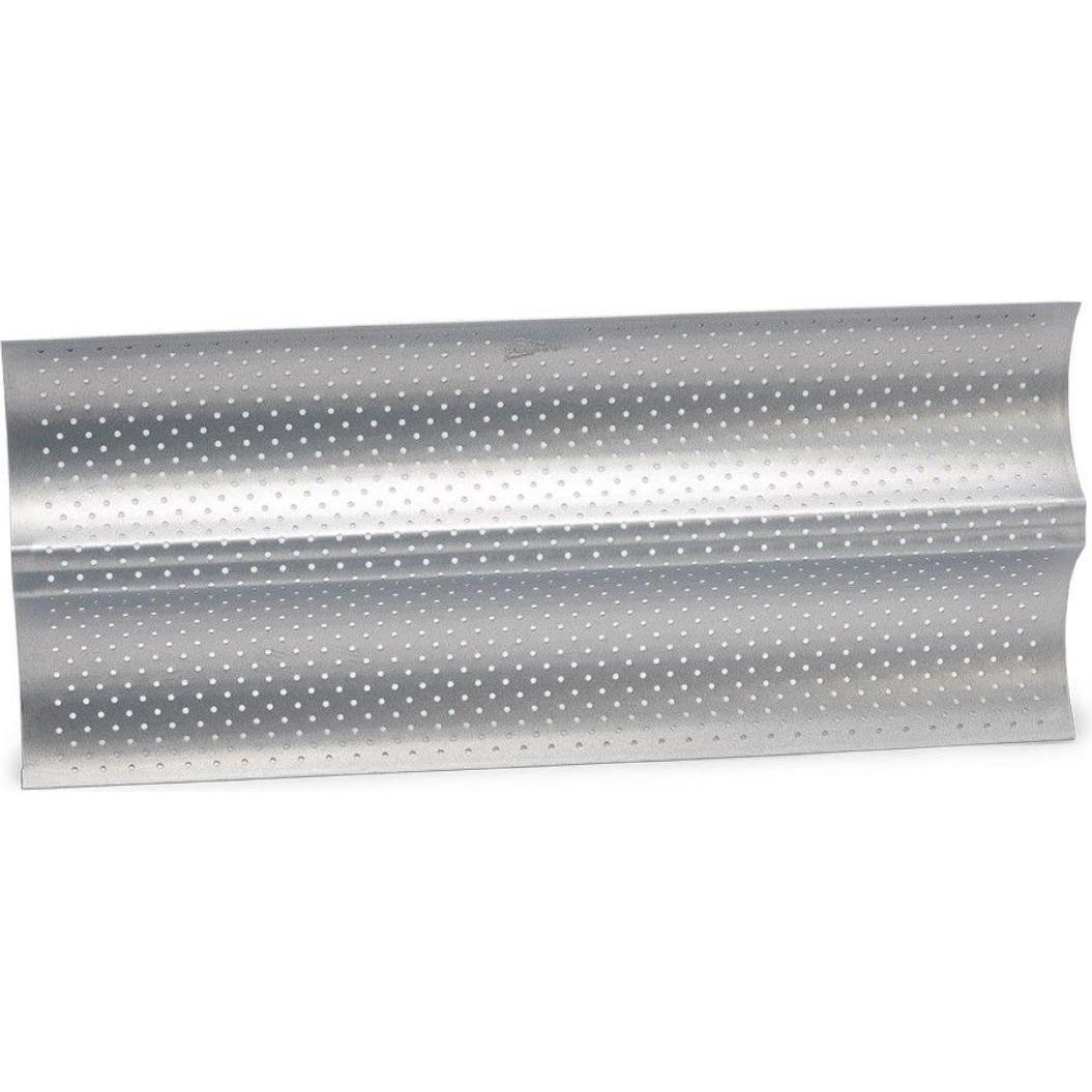 12x Patisse Baguette-Backblech 'Silver Top', Backform, Silber