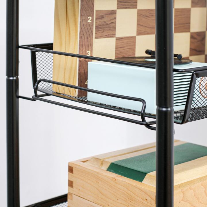Produktbild Homcom Servierwagen Stahl Schwarz