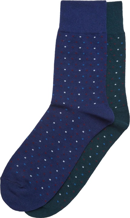 Produktbild Urban Classics Multicolor Small Dots Socks 2-Pack - 159535 (2er Pack, 35 - 38)