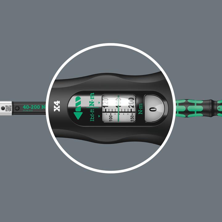 Immagine prodotto Wera Click-Torque X 4 (40 Nm, 200 Nm)