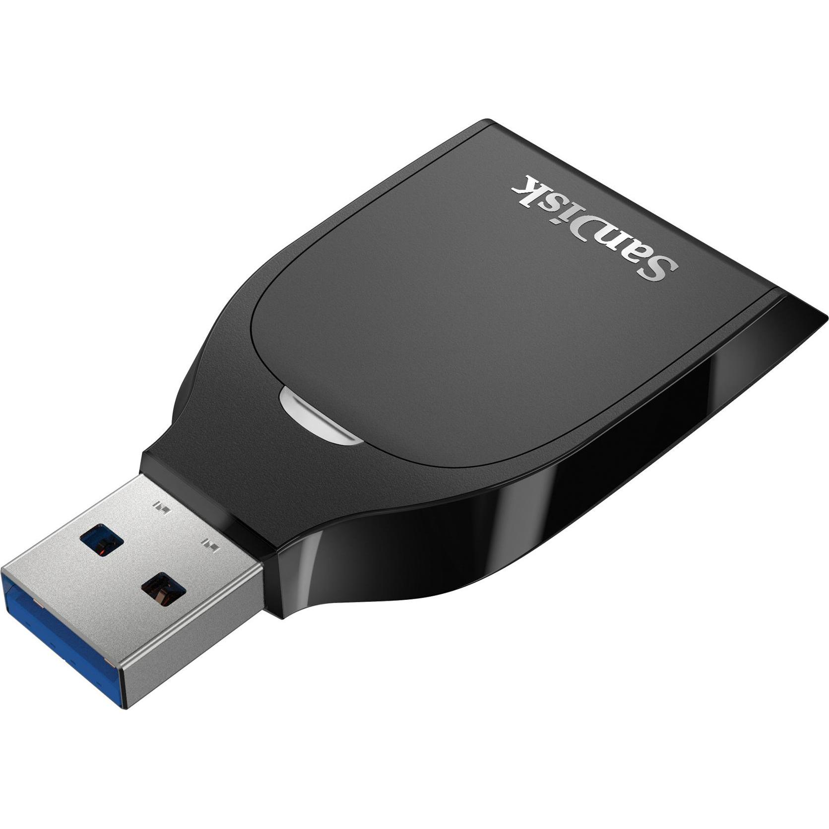 SANDISK MobileMate (USB 3.0), Geheugenkaartlezer, Zwart