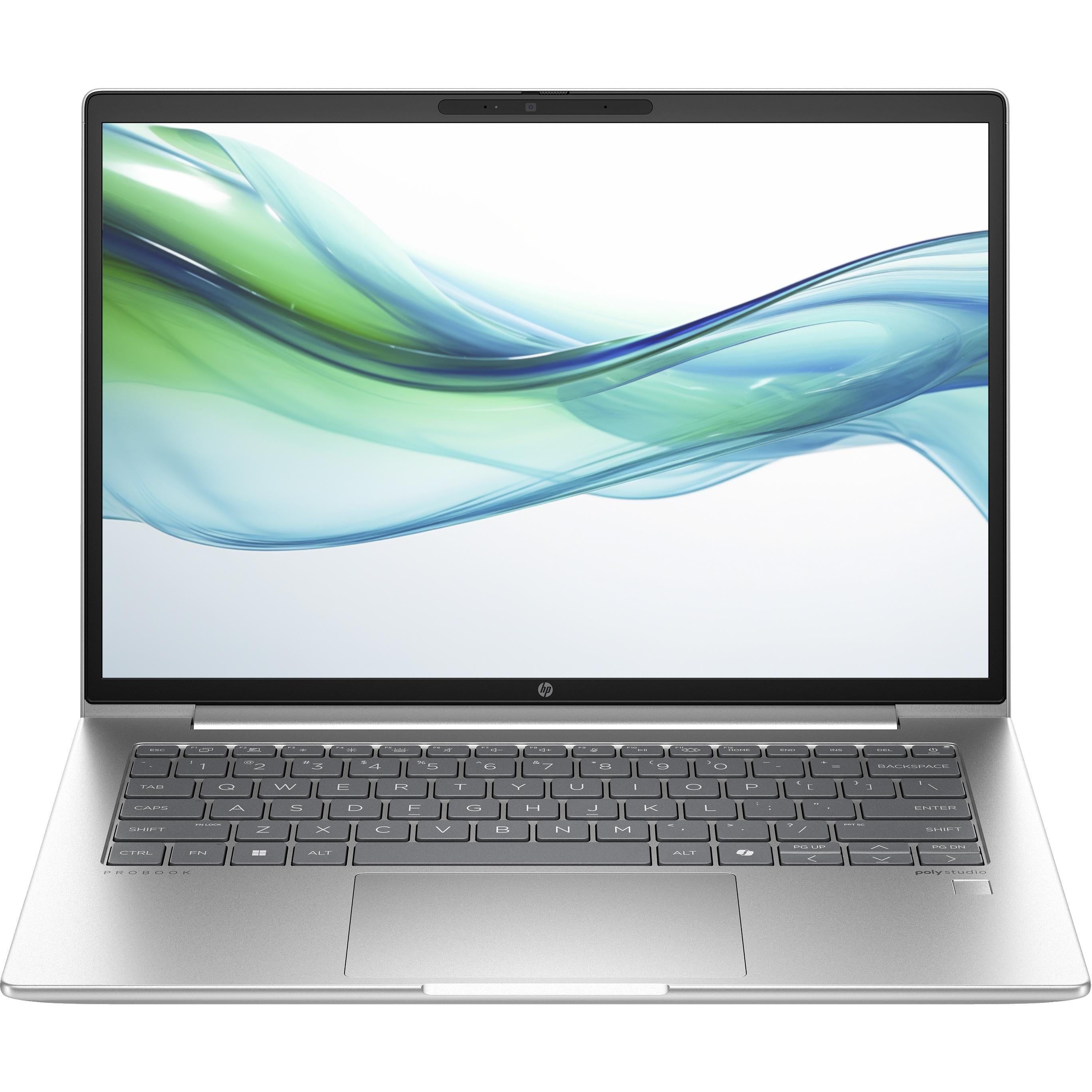 HP ProBook 445 G11, AMD Ryzen™ 5, 35,6 cm (14"), 1920 x 1200 Pixel, 8 GB, Windows 11 Pro, Silbe (14.