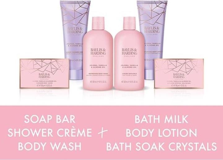 Image du produit Baylis & Harding Jojoba & Vanille ensemble cadeau de soins pour le corps 6 pcs (Set soin du corps)