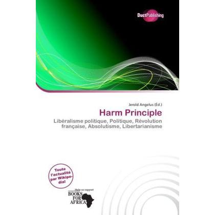Harm Principle, Fachbücher von Jerold Angelus