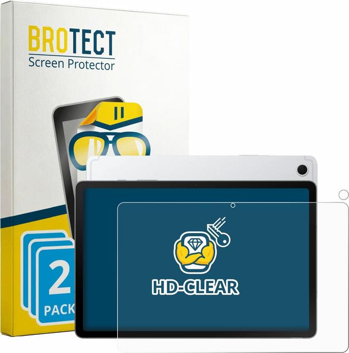 Produktbild BROTECT Schutzfolie für Samsung Galaxy Tab S10 Lite (Display+Kamera) Displayschutz Displayschutzfolie Folie (2 Stk., Samsung Galaxy Tab S10 Lite)