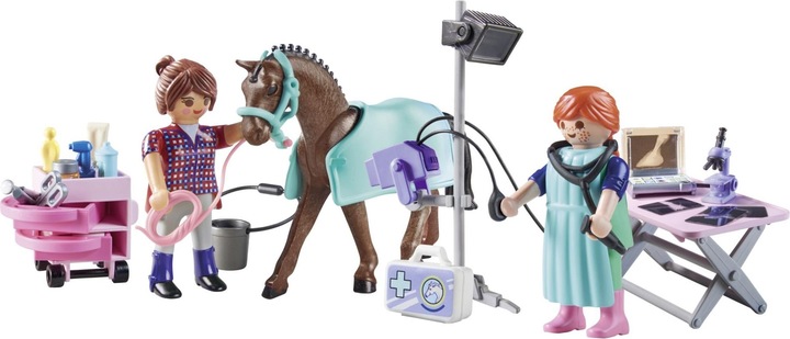 Produktbild Playmobil Tierärztin für Pferde (71241, Playmobil Country)