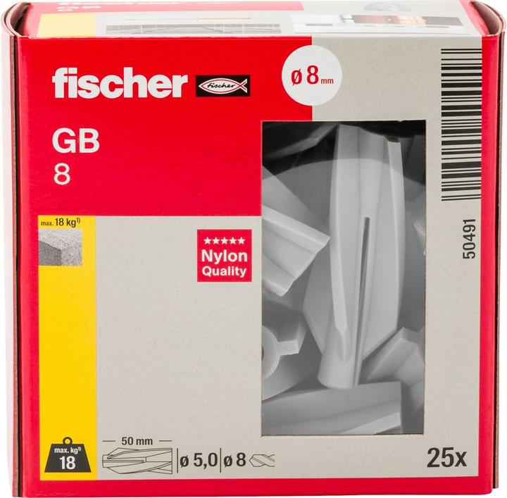 Produktbild Fischer Gasbetondübel GB 8