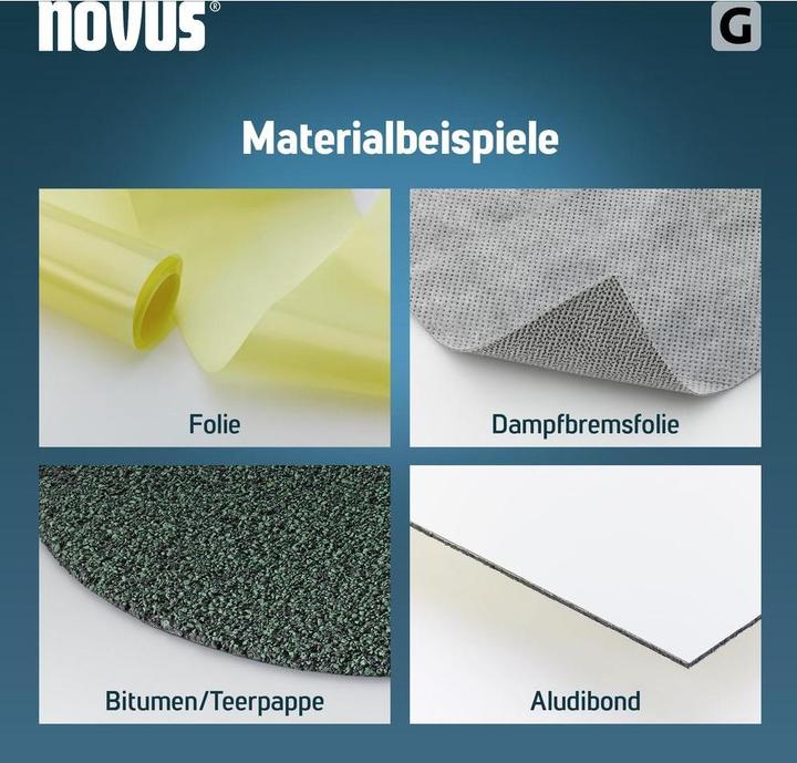 Productafbeelding Novus Platte krammen G 11 10mm 600 stuks.