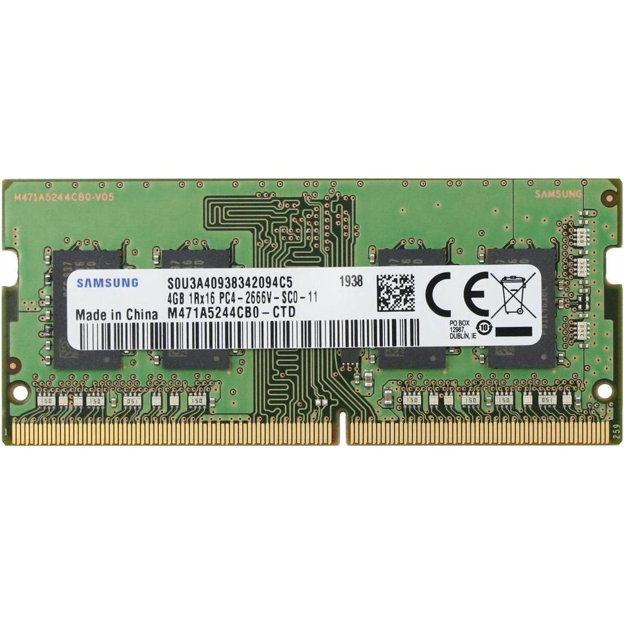 Lenovo 01AG836 Speichermodul GB DDR4 (1 x 4GB, 2666 MHz, DDR4-RAM, SO-DIMM), RAM