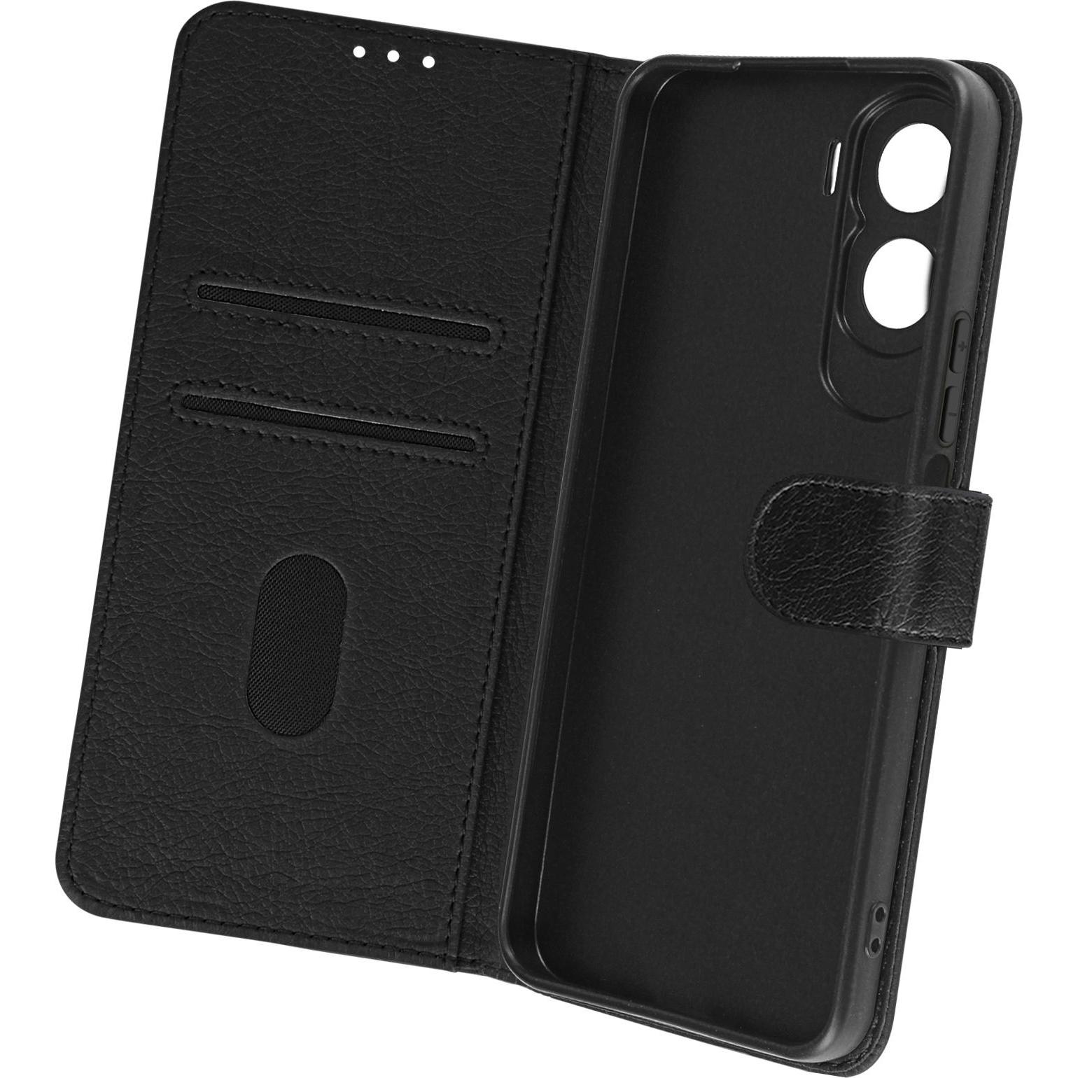Avizar Chesterfield Series (Honor 90 Lite), Smartphone Hülle, Schwarz