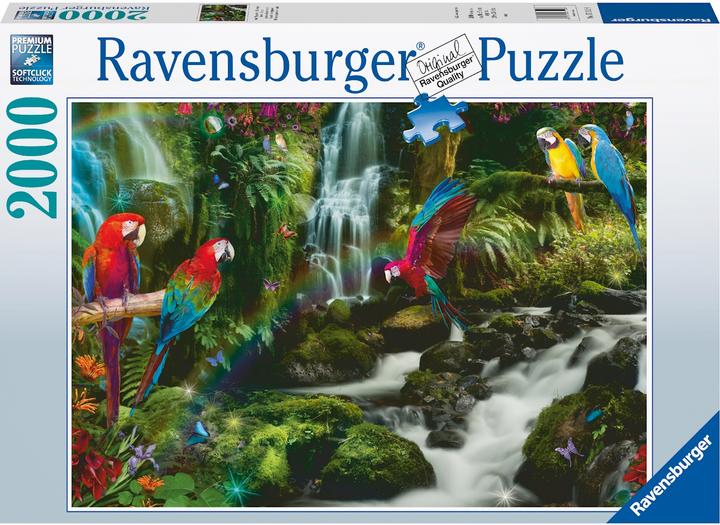 Produktbild Ravensburger Bunte Papageien im Dschungel (2000 Teile)