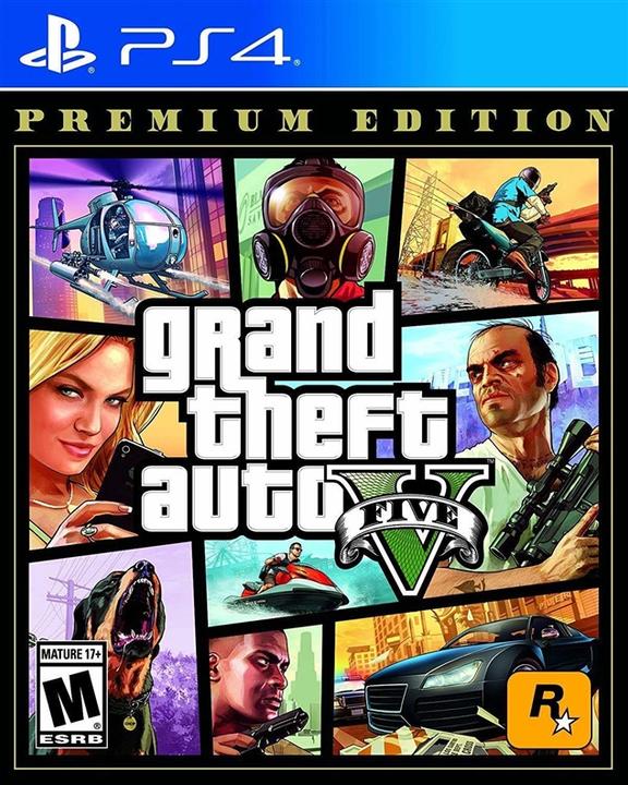 Actual product image Rockstar Grand Theft Auto V: Premium Edition, PS4 English PlayStation 4 (PS4, EN)