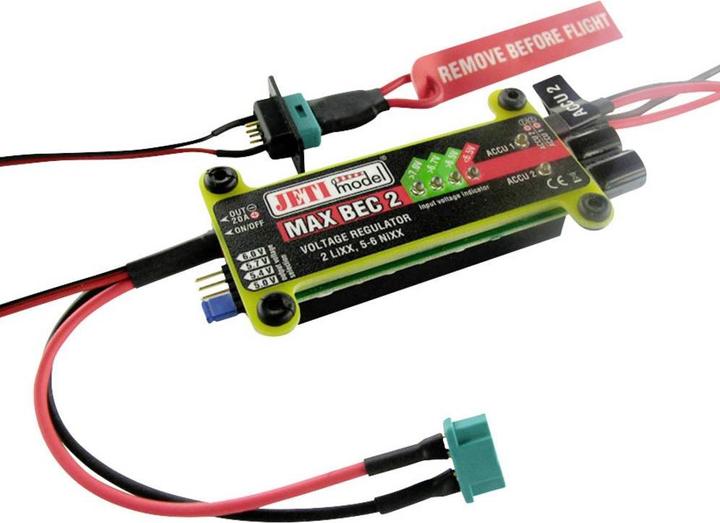 Image du produit Jeti Régulateur MAX BEC 2D Plus EX