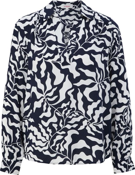 Immagine prodotto s.Oliver Bluse Viskosebluse mit V-Ausschnitt (38)