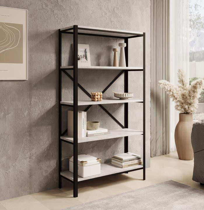 Produktbild ADRK Furniture Bücherregal Rene (80 x 30 x 146.80 cm)