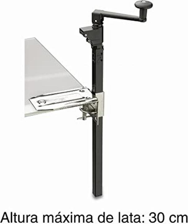 Immagine prodotto Lacor Apriscatole da tavolo nero H max 30cm