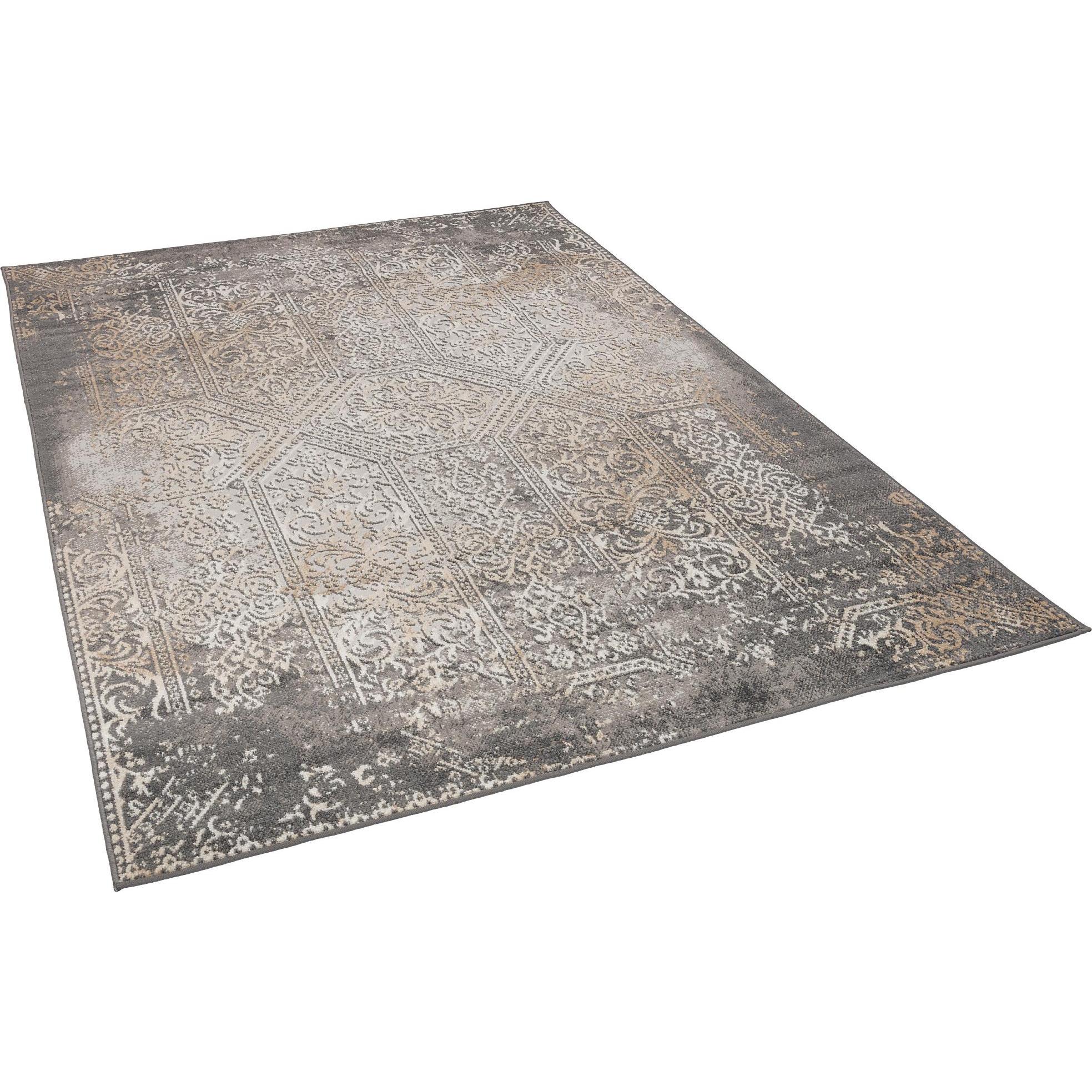 Pergamon, Teppich, Designer Teppich Moderne Orient Vintage Klassik (120 x 170 cm)