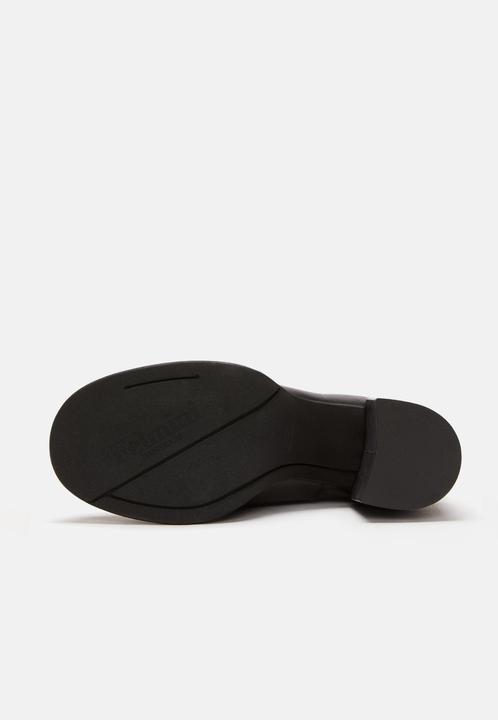 Immagine prodotto Felmini SIMONA D571, lo stivale con tacco di SIMONA, è realizzato in pelle nera liscia e conferisce un (40)