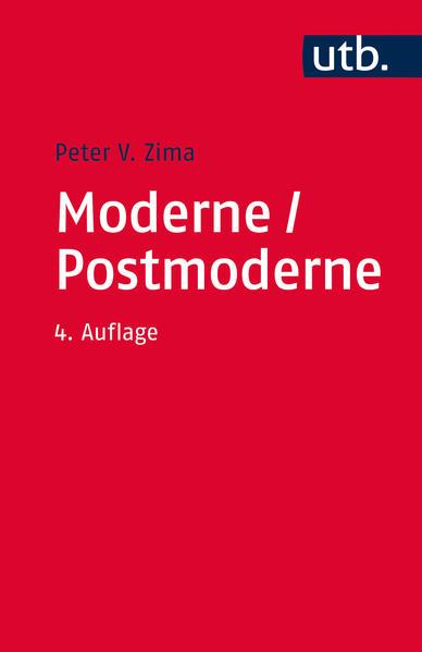 Produktbild Moderne/ Postmoderne (Deutsch, Peter V. Zima, 2016)