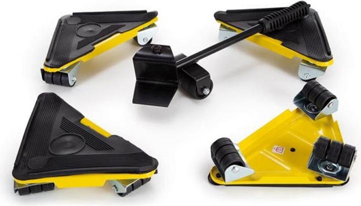 Image du produit Velleman TRANSPORTEUR DE MEUBLES - RENFORCÉ - CHARGE MAX. 100 kg - 4 pcs (100 kg)