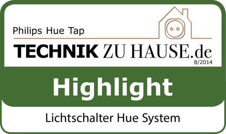 Actual product image Philips Hue Tap