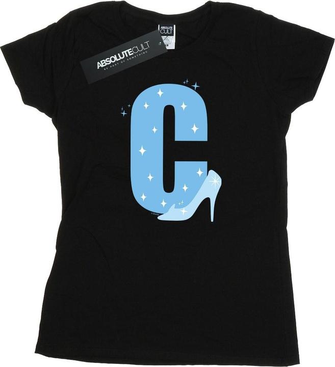 Immagine prodotto Disney Alphabet C Is For Cinderella Maglietta Donna (XL)