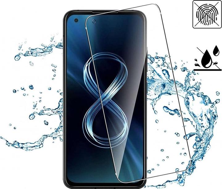 Produktbild Screenguard Asus Zenfone 8 Panzerglas Schutzfolie Case Friendly Design (1 Stk., Asus Zenfone 8)
