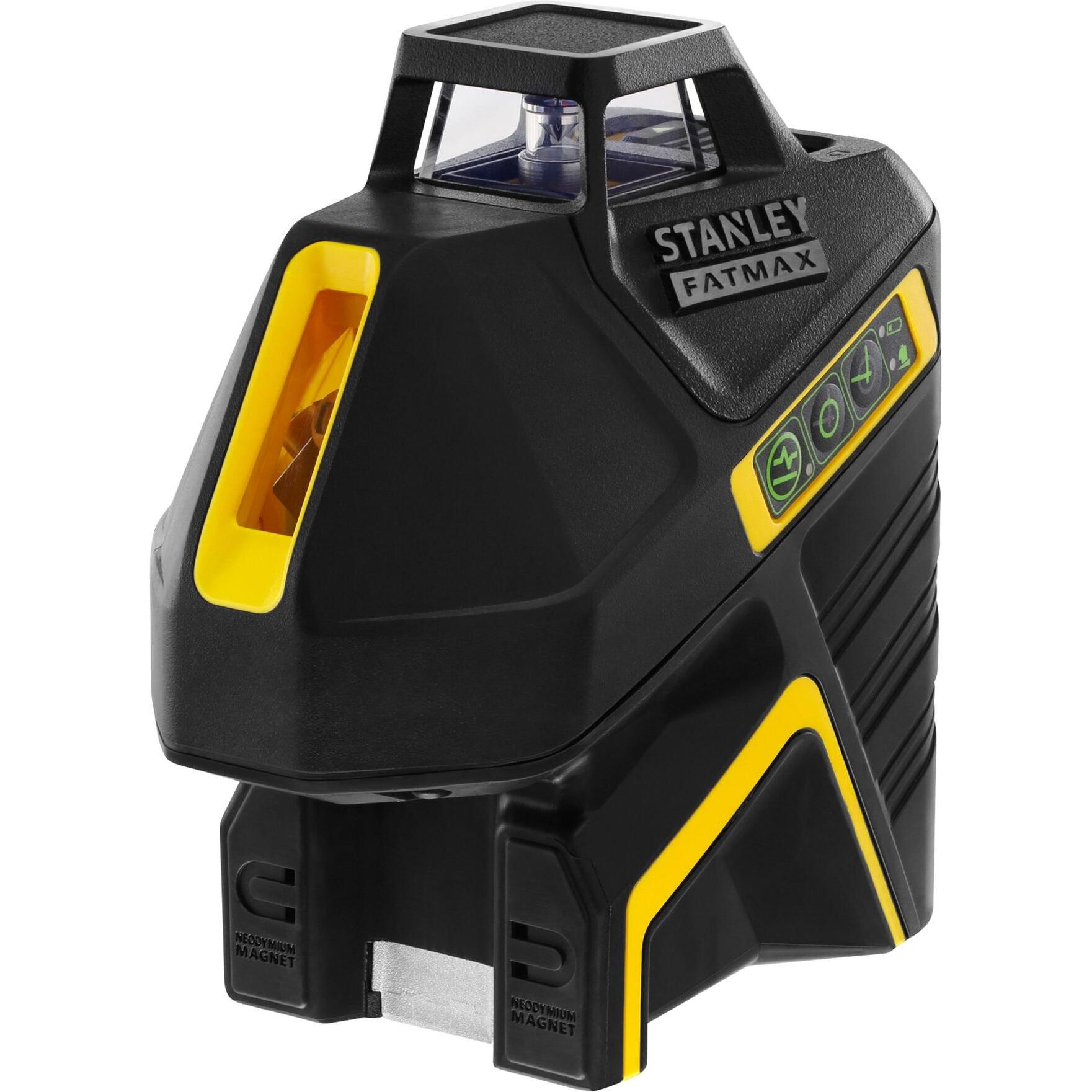Stanley, Linienlaser, SLG-2V Linien Laser FatMax Li-Ion Grün ( FMHT77617-1 ) 360° IP54 + TSTAK