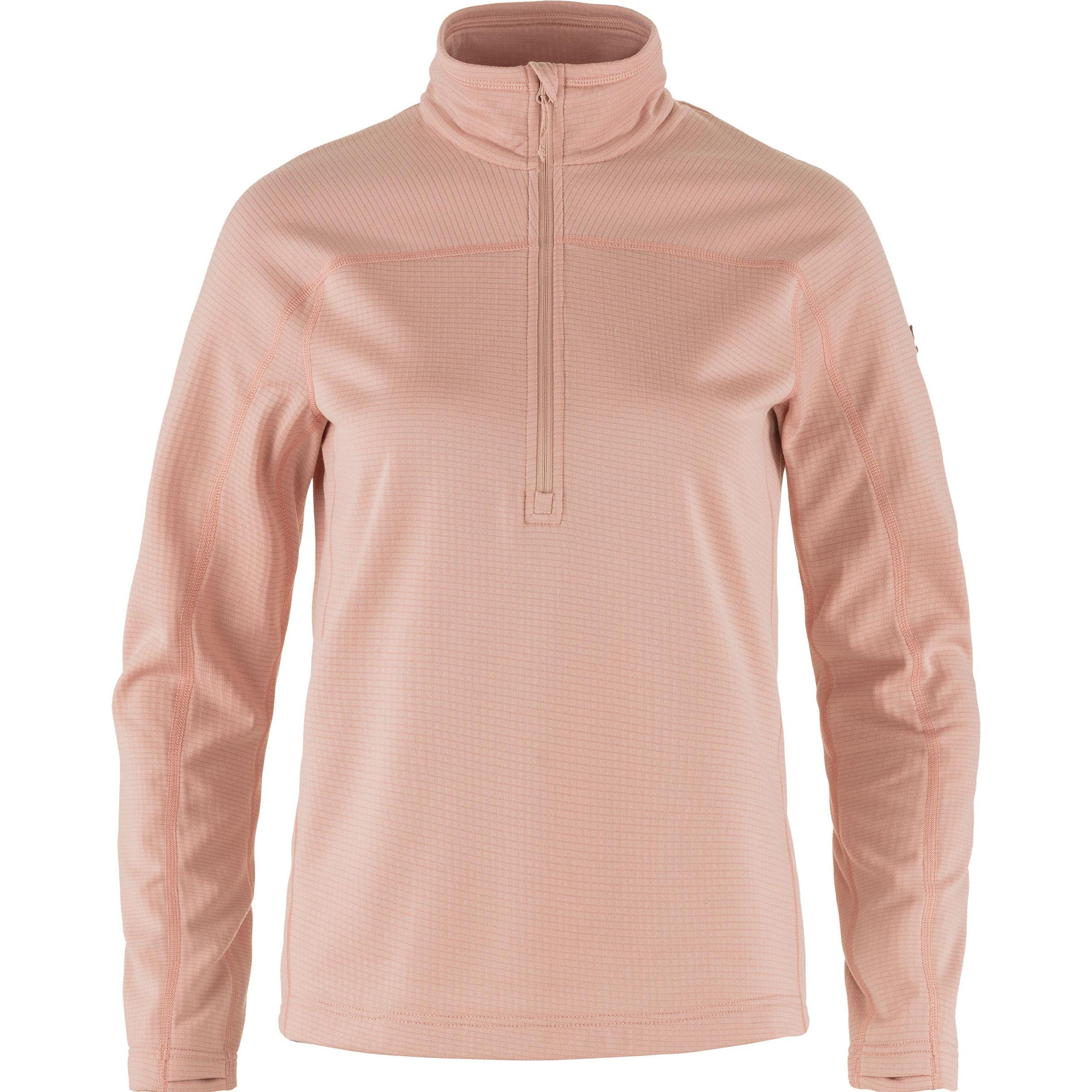 Fjällräven, Damen, Pullover, Abisko Lite Fleece Half Zip W, Rosa, (XS)