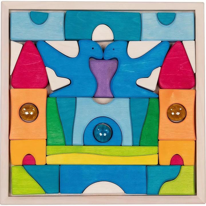 Goki Schlossbaupuzzle Burg Funkelstein (41 onderdelen)