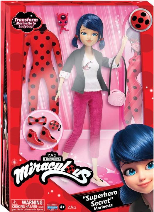 Actual product image Bandai Miraculous doll with clothes