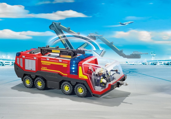 Produktbild Playmobil Flughafenlöschfahrzeug (71371, Playmobil City Action)