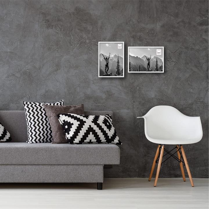 Produktbild Haes Deco Deco Kunststoff-Fotorahmen 21x29,7 cm EF11W Easy Frame Weiss A4 (21 x 29.7 cm)