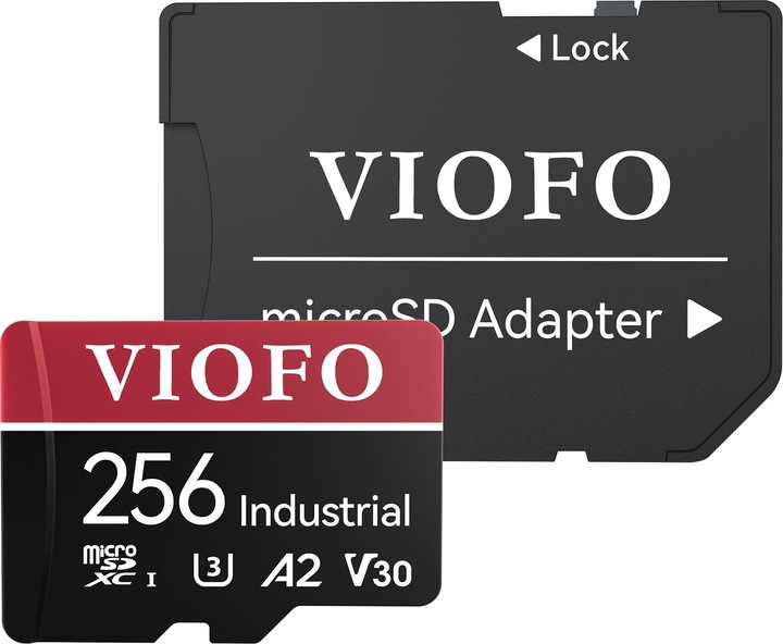 Actual product image Viofo 256GB SD card (256 GB, microSD)