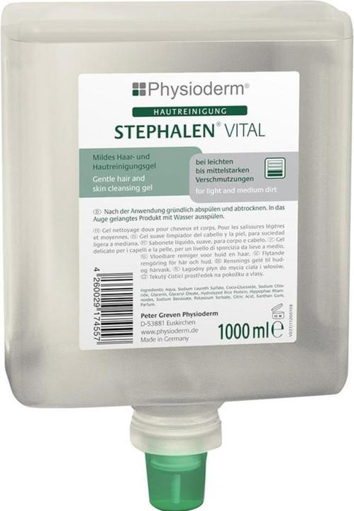 Produktbild Welter Stephalen Vital 1000 ml Neptuneflasche Waschgel mild Physioderm (1000 ml)