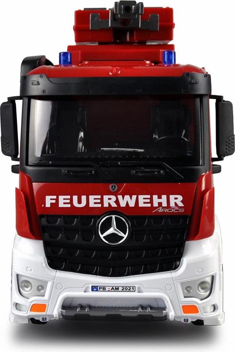 Image du produit Amewi Camion de pompiers Mercedes Benz brossé électrique 2WD 1:18 RTR (RTR Prêt à fonctionner)