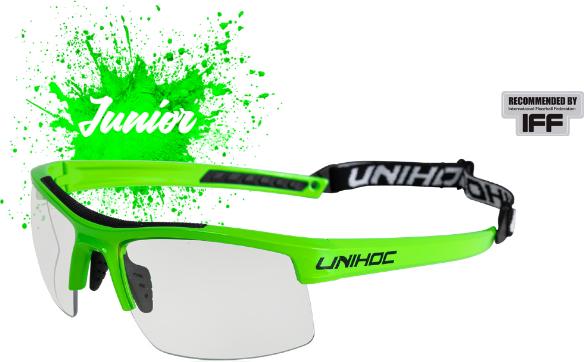 Immagine prodotto Unihoc Eyewear ENERGY junior-gruen (Taglia unica)