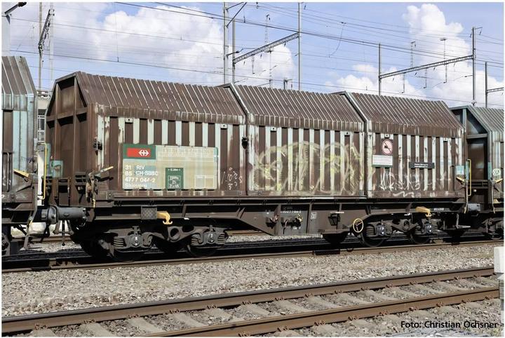 Piko SBB 2er Set Teleskophaubenwg. C mit Y25-Drehgestellen Ep VI (Track VI)