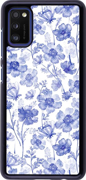 Produktbild PhoneLook Hülle Spring 23 watercolor blue flowers (Samsung Galaxy A41)
