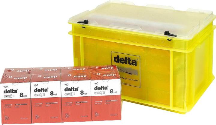 Actual product image Delta nylon dowels