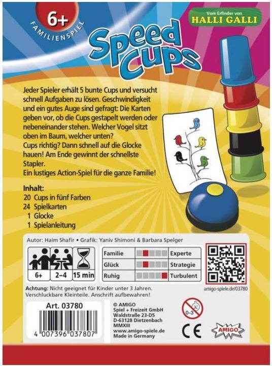 Produktbild Amigo Speed Cups (Deutsch)