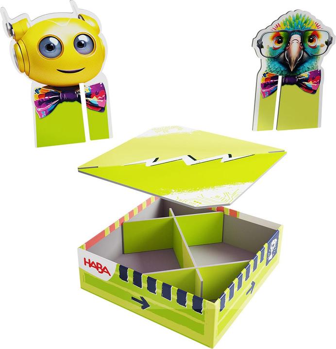 Produktbild Haba Team Quiz Challenge Natur vs. Technik (Deutsch, Englisch, Französisch, Italienisch, 2 - 8 Spieler)