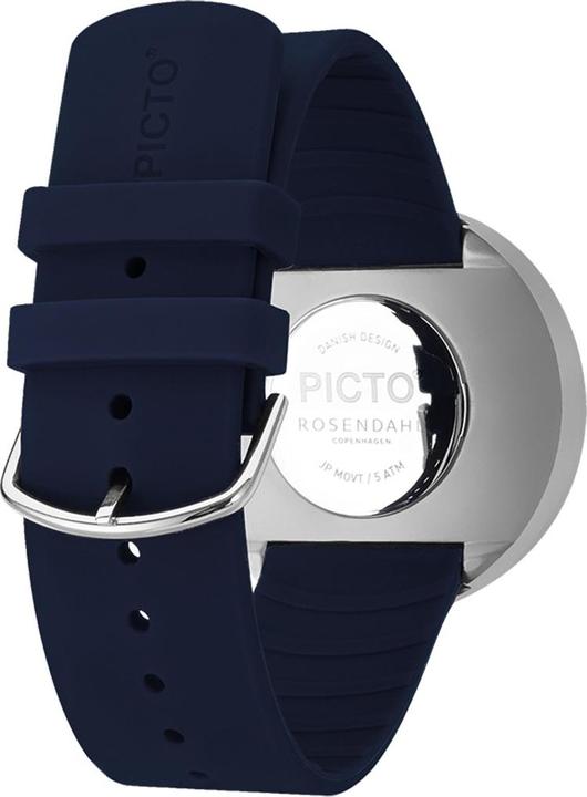 Produktbild Picto 43393-0520S Unisex Uhr Midnight Blue 40mm 5ATM (Analoguhr, 40 mm)