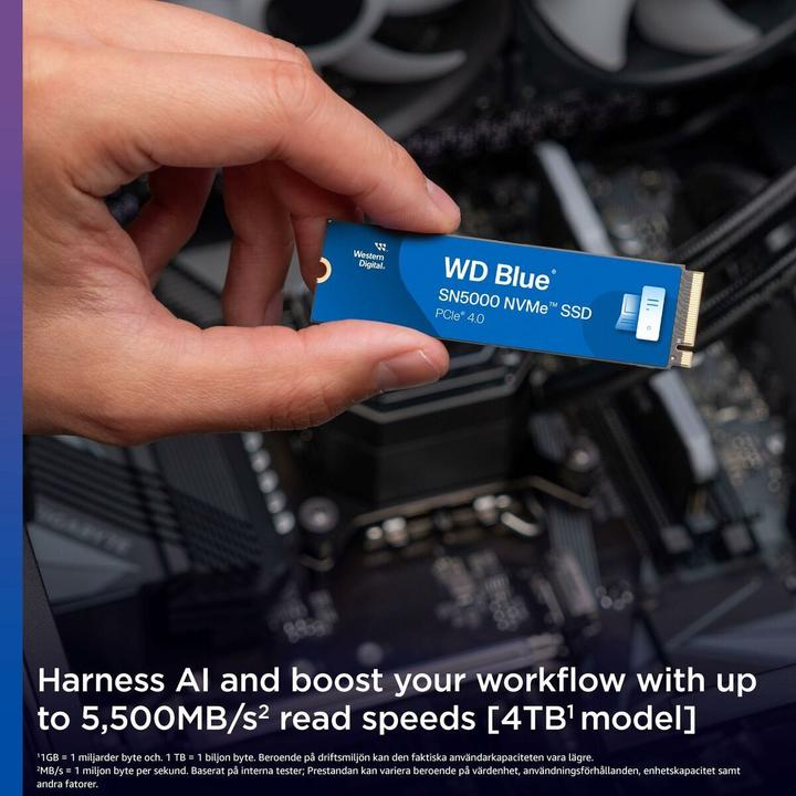 Image du produit WD Blue SN5000 powered by SANDISK (1000 Go, M.2 2280)