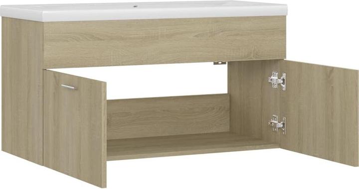 Actual product image vidaXL Waschbeckenunterschrank mit Waschbecken