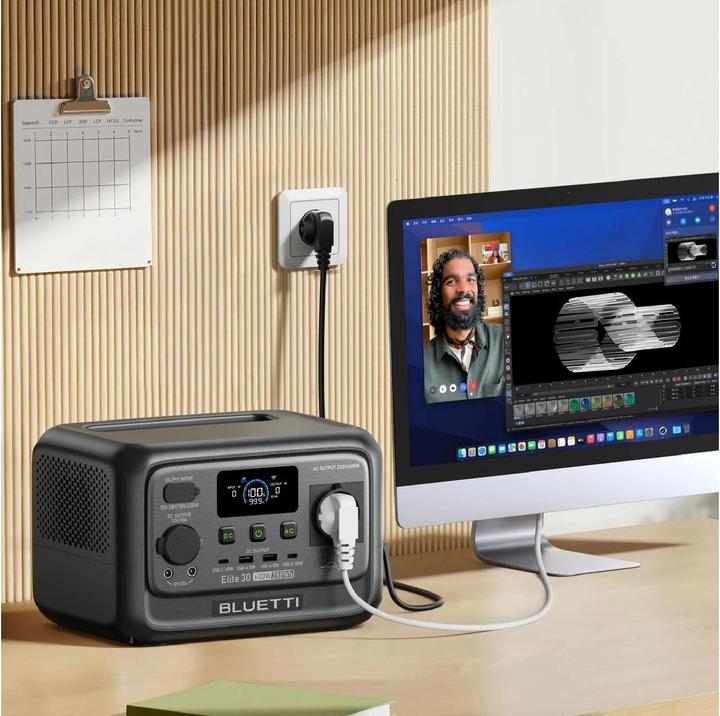 Produktbild Bluetti Power Station Elite 30 V2 (288 Wh, 5.54 kg)