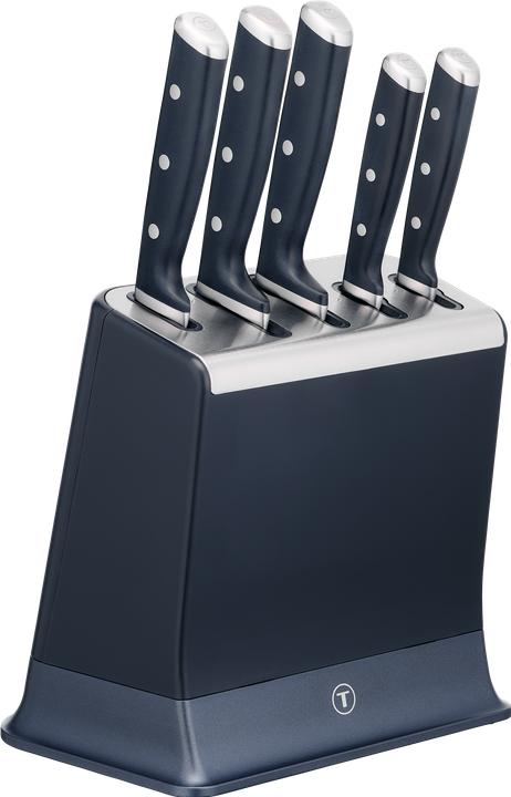 Tefal EverSharp Pro 5-teiliges Messer-Set mit selbstschärfendem Messerblock