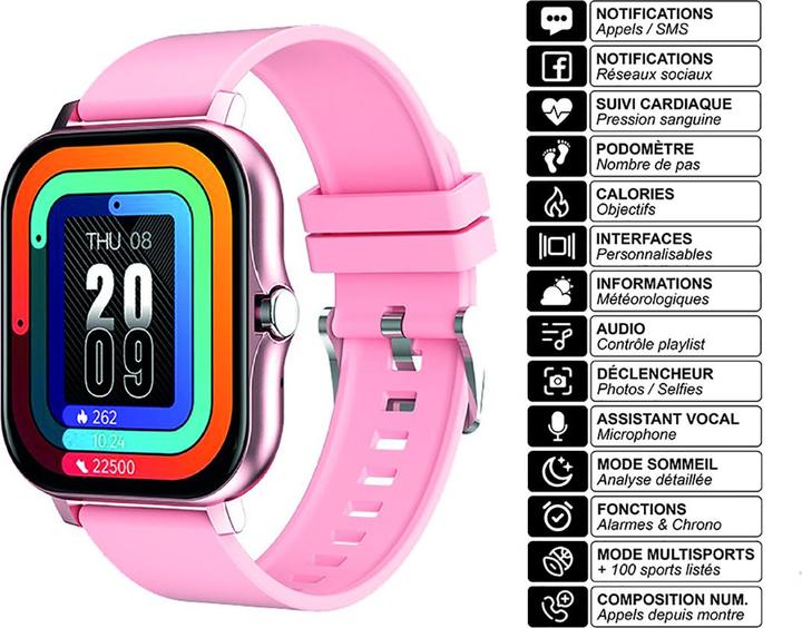 Actual product image Avizar AVJ-FE655 Smartwatch (40 mm)