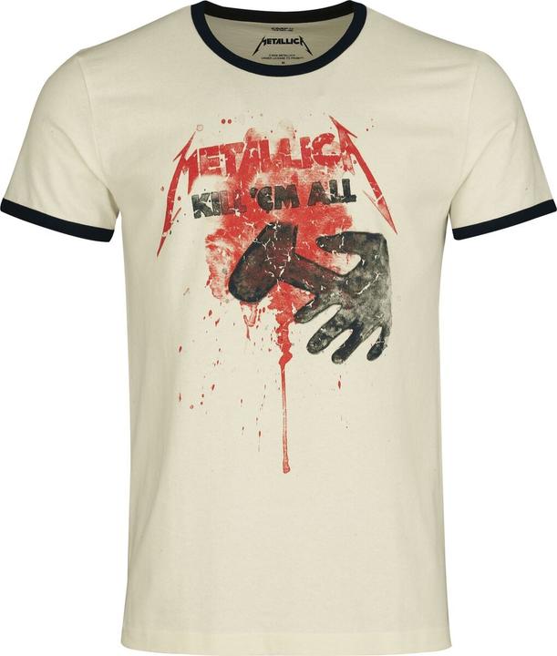 Produktbild Metallica Kill 'Em All - Ringer Shirt (S)