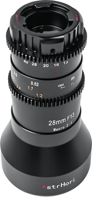 Image du produit AstrHori Full Frame 28mm F13 avec monture Nikon Z (noir) (Nikon Z, Plein format)